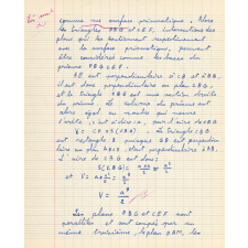 Devoir de Mathématiques