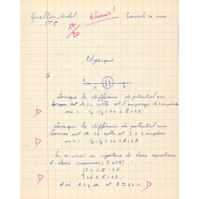 Devoir de Physique