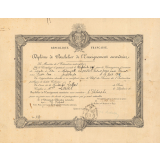 Diplôme de bachelier de l'enseignement secondaire