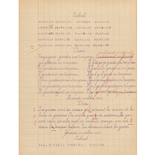 Cahier journalier