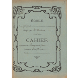 Cahier journalier