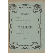 Cahier journalier