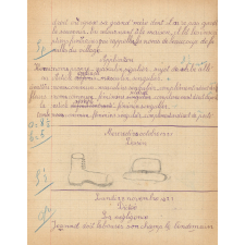 Cahier journalier