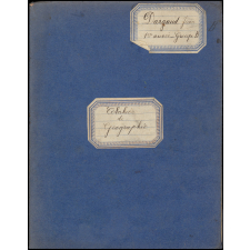 Cahier de géographie