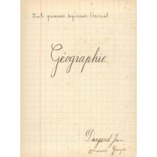 Cahier de géographie