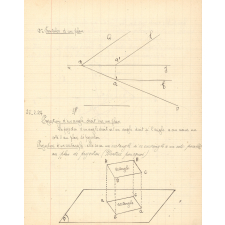 Cahier de géométrie