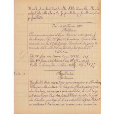 Cahier journalier