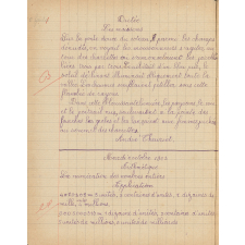 Cahier journalier