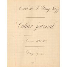 Cahier journal