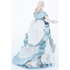 Poupée costumée : une femme sous la IIIe République 1873-1875 (élément d'un couple)