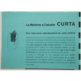 Machine à calculer Curta: mode d'emploi