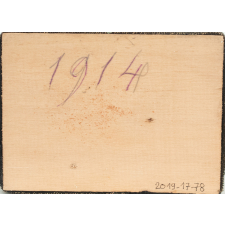 Poupée costumée : un homme en 1914 (élément d'un couple)