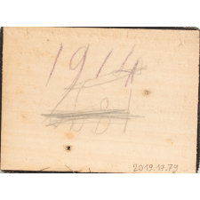 Poupée costumée : une femme de 1914 (élément d'un couple)