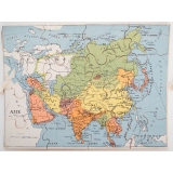 Puzzle géographique - Asie