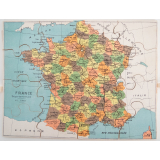 Puzzles géographiques - France Départementale