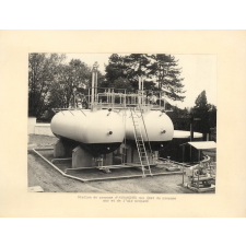Station de propane d'Avranches qui émet du propane pur et de l'air propané