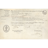 Diplôme de bachelier.