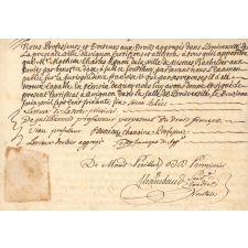 Certificat de droit français.