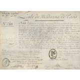 Certificat d'aptitude à l'exercice de la médecine. 
