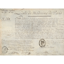 Certificat d'aptitude à l'exercice de la médecine. 