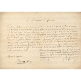 Lettre de dispense. 