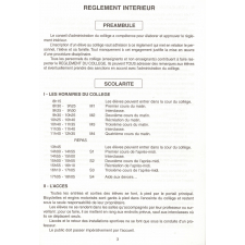 Carnet de correspondance. Collège Jacques-Yves Cousteau. Caudebec-les-Elbeuf. Année Scolaire 1999-2000.