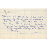 Billet d'excuse