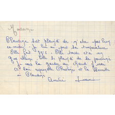 Billet d'excuse