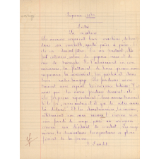 Cahier journalier