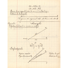 Cours de géométrie