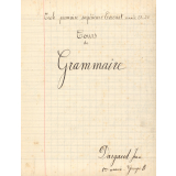 Cours de grammaire