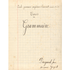 Cours de grammaire