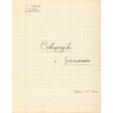 Orthographe et grammaire