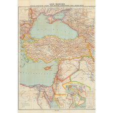 Asie Mineure : Côtes de la Mer Noire, Turquie, Syrie, Palestine, Transjordanie, Irak et Basse Égypte