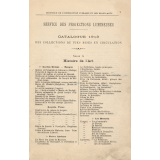 Service des projections lumineuses : Catalogue 1913 des collections de vues mises en circulation