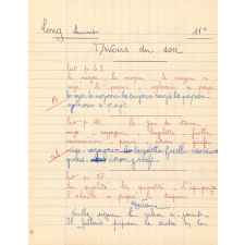 Devoirs du soir
