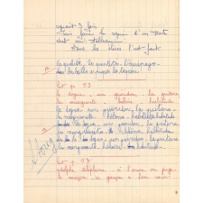 Devoirs du soir