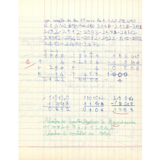 Cahier du jour