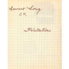 Récitations