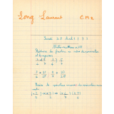 Cahier du jour