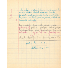 Cahier du jour