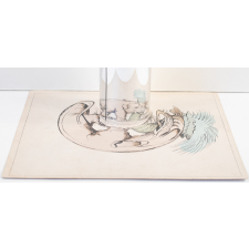 Planche d'anamorphose :  éléphant