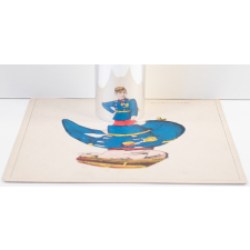 Planche d'anamorphose : Prince Impérial Louis Eugène Napoléon