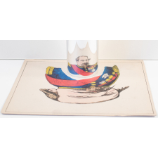 Planche d'anamorphose :  Napoléon III