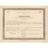 Certificat d'aptitude pour la direction des Salles d'asile. 