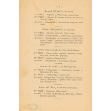 Proclamation des résultats de fin d'année - Palmarès - École Supérieure de Commerce de Rouen.