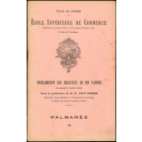 Proclamation des résultats de fin d'année - Palmarès - École Supérieure de Commerce de Rouen.