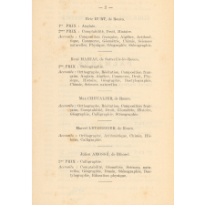 Proclamation des résultats de fin d'année - Palmarès - École Supérieure de Commerce de Rouen.