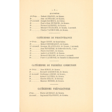 Distribution solennelle des Prix sous la Présidence de M. l'Abbé Delestre, Vicaire général Honoraire. Supérieur du Grand-Séminaire. Institution Join-Lambert. Le Jeudi 13 Juillet 1905.