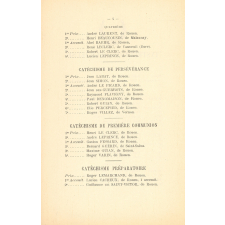 Distribution solennelle des Prix sous la Présidence de Monsieur le Marquis de Pomereu, Député de la Seine-Inférieure. Institution Join-Lambert. Le Samedi 13 Juillet 1907.